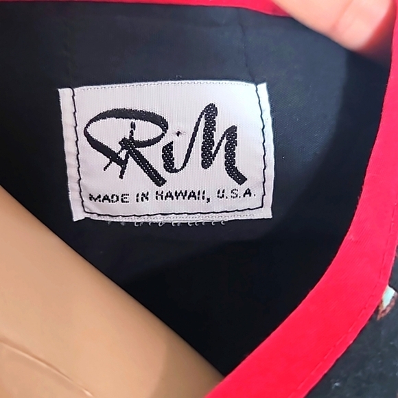 Rim Black Hawaiian Dress Size Small - Picture 2 of 8